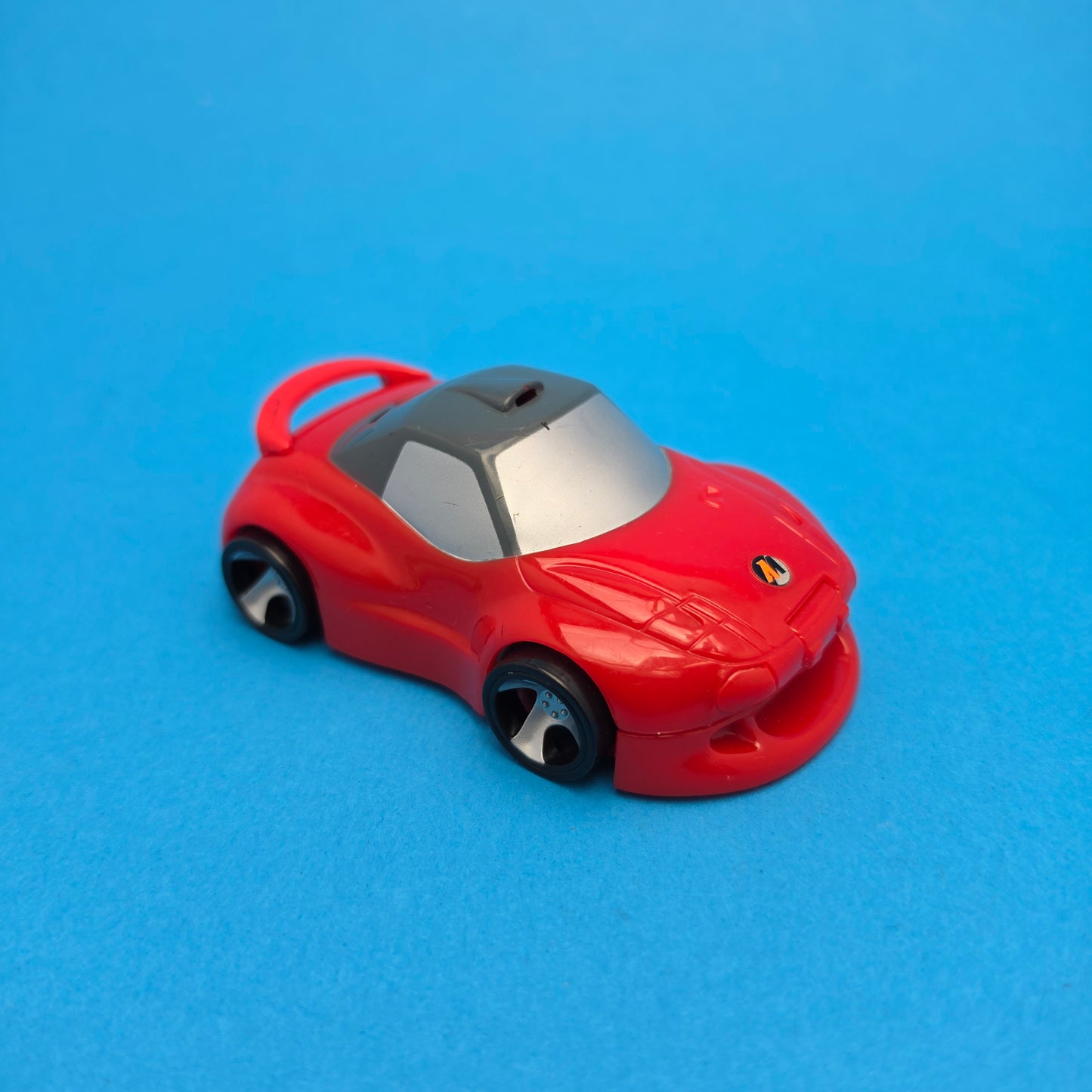 ACTION MAN ☆ MICRO POWER Transforming Red Car Playset ☆ Vintage Bluebird 90s