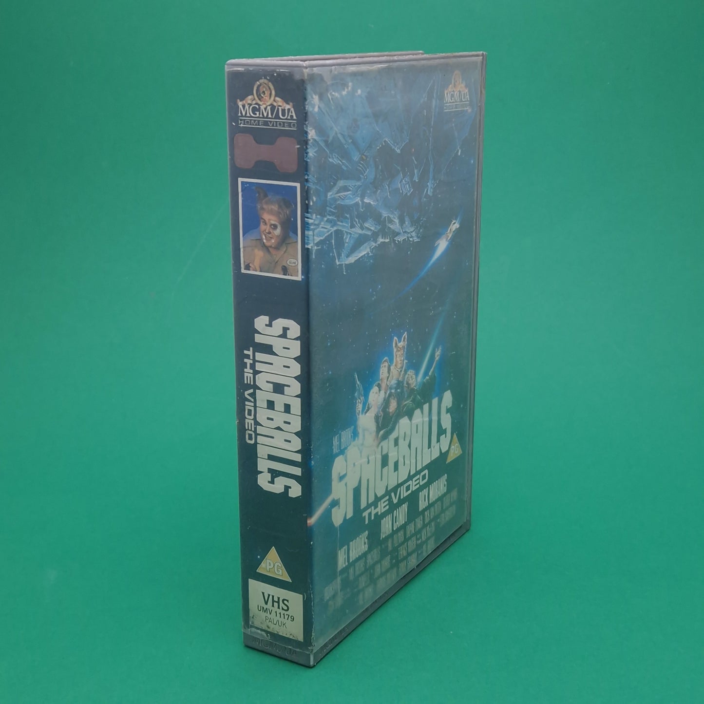 VHS Video ☆ SPACEBALLS Case Tape Cassette 1987 80s Vintage Big Box