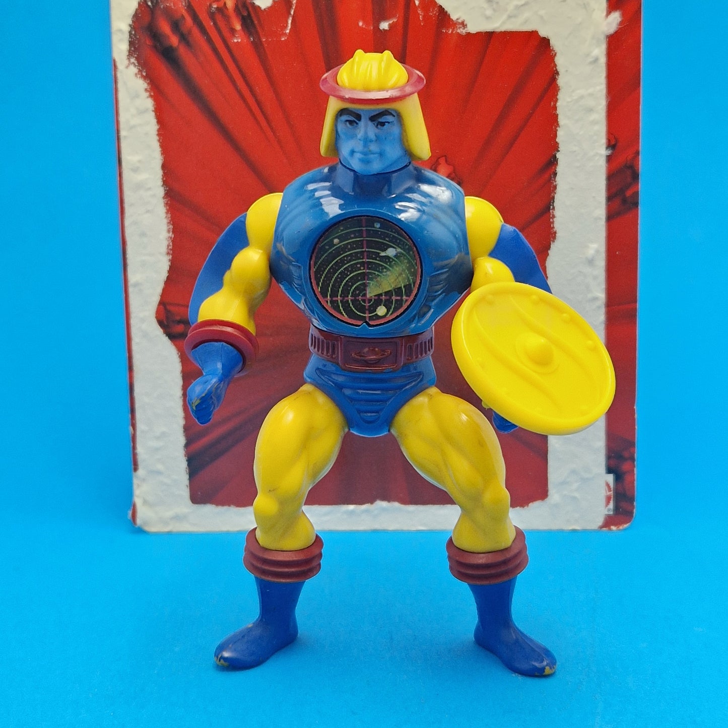 MASTERS OF THE UNIVERSE ☆ SY-KLONE Vintage Figure ☆ MOTU Loose 80s Mattel Card Clone