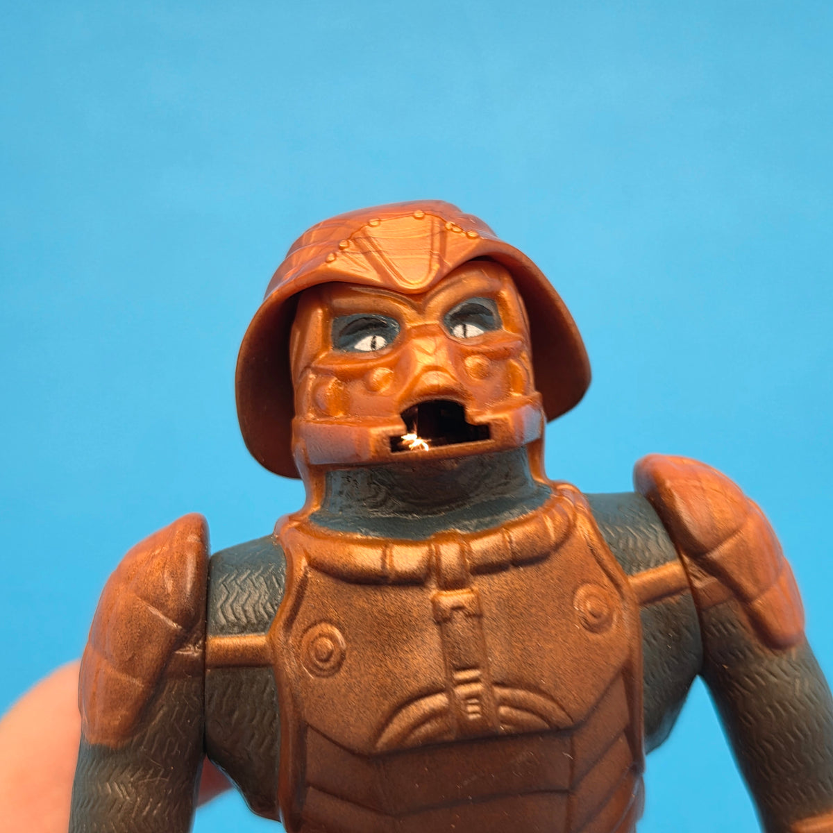 MASTERS OF THE UNIVERSE ☆ SAUROD Vintage Figure ☆ MOTU Card 80s Mattel