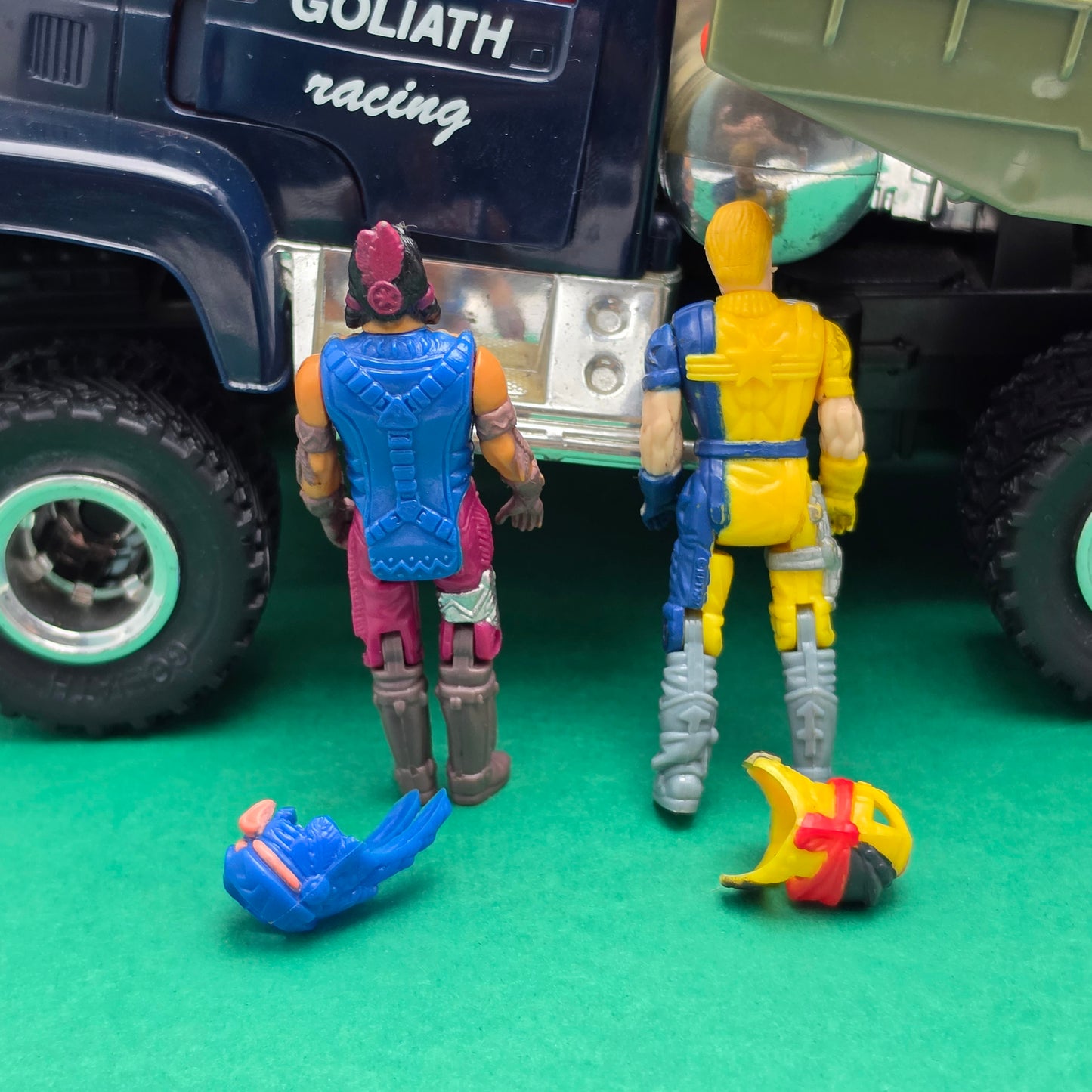 M.A.S.K ☆ GOLIATH Matt Trakker & Nevada ☆ BOXED Vintage MASK Kenner 80s