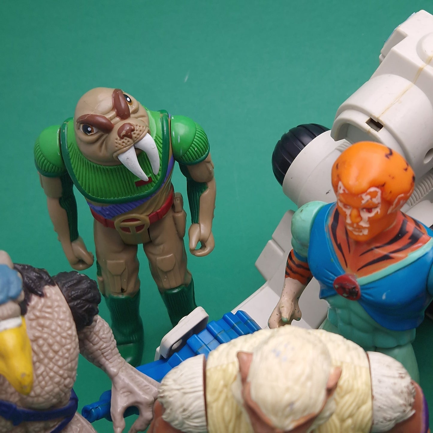 THUNDERCATS ☆ Figure and Vehicle BUNDLE 8x HOVERCAT ☆ Vintage LJN Original 80s Loose