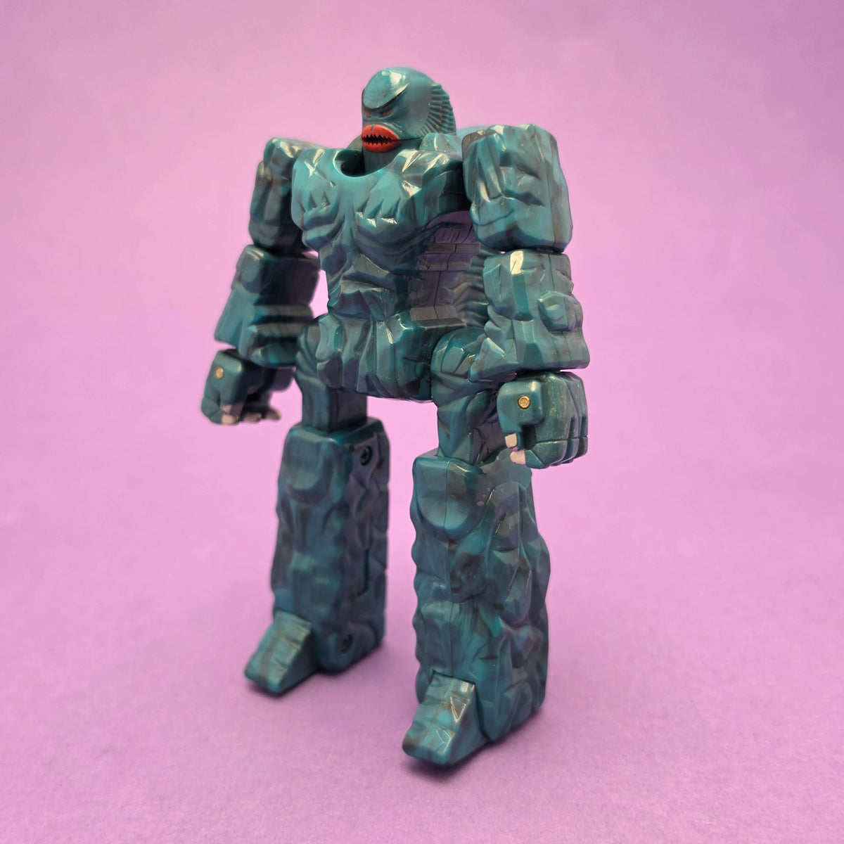 GOBOTS ROCK LORDS ☆ STONEHEART Action Figure ☆ Vintage Original 80s Tonka