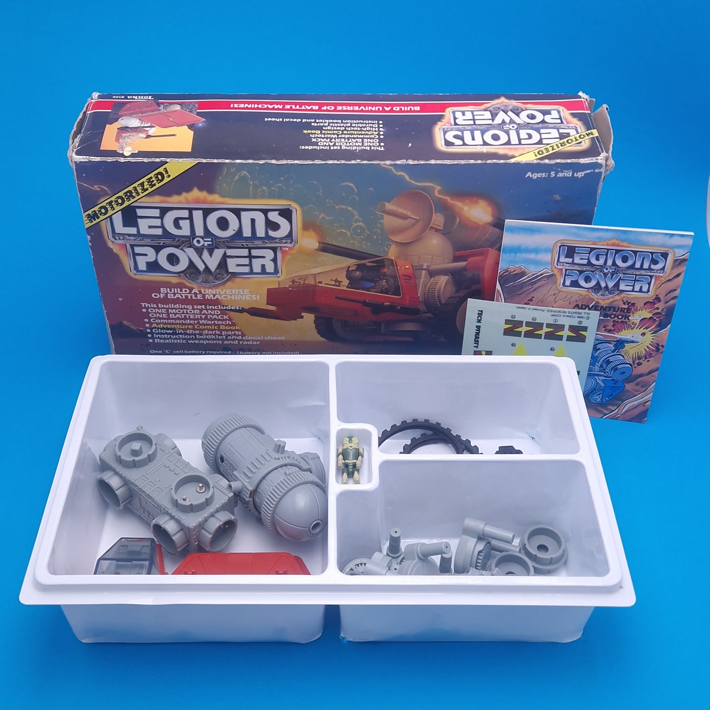 LEGIONS OF POWER ☆ TECH DYNASTY POWER MASTERS Playset ☆ Vintage Original 80s Tonka