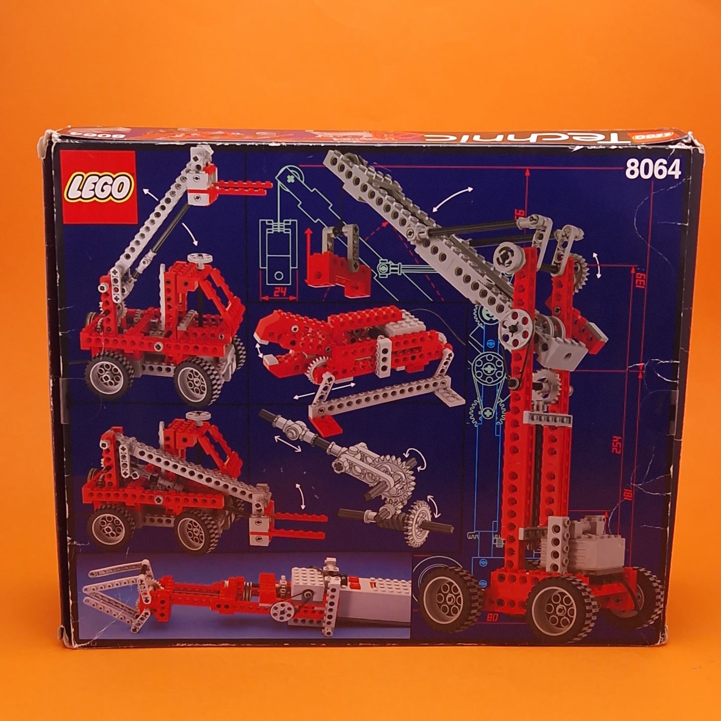 LEGO ☆ 8064 UNIVERAL MOTOR SET Technic ☆ Vintage 80s Boxed Instructions