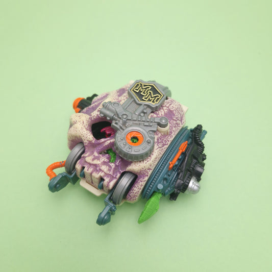 MIGHTY MAX ☆ BYTES CYBERSKULL Doom Zones Vintage Figure Playset ☆ Bluebird