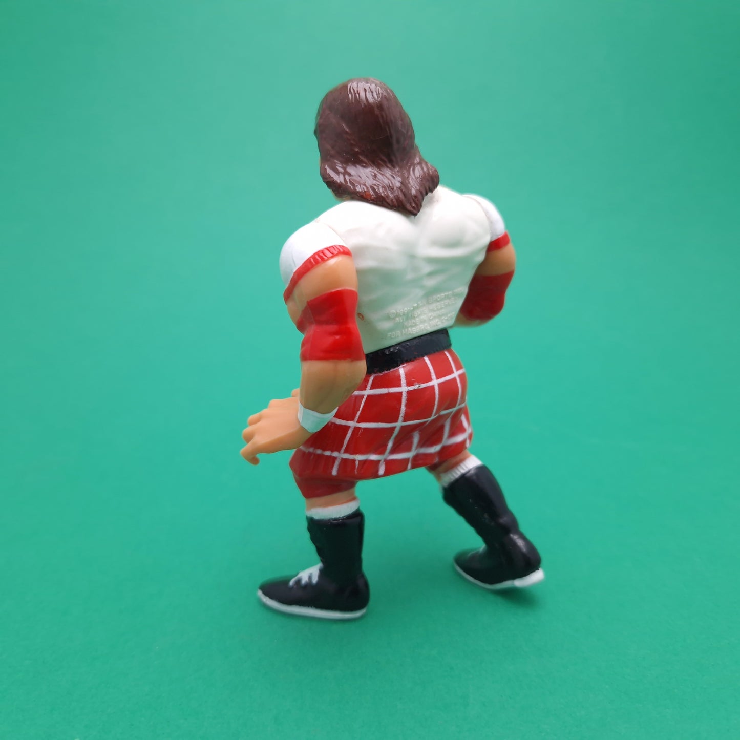 WWF HASBRO ROWDY RODDY PIPER Vintage Wrestling Figure ☆ Original 90s Series 1