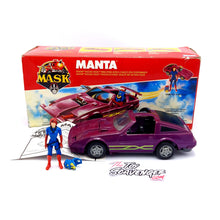Load image into Gallery viewer, M.A.S.K ☆ MANTA Vanessa Warfield ☆ BOXED Complete Vintage MASK Kenner 80s EURO Box
