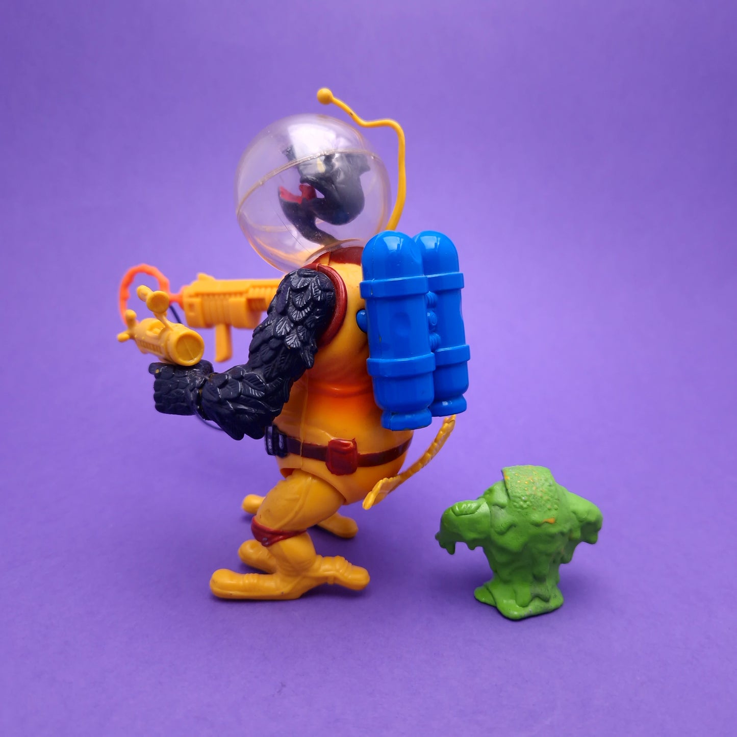 EARTHWORM JIM ☆ PSY-CROW Vintage Action Figure ☆ Loose Playmates