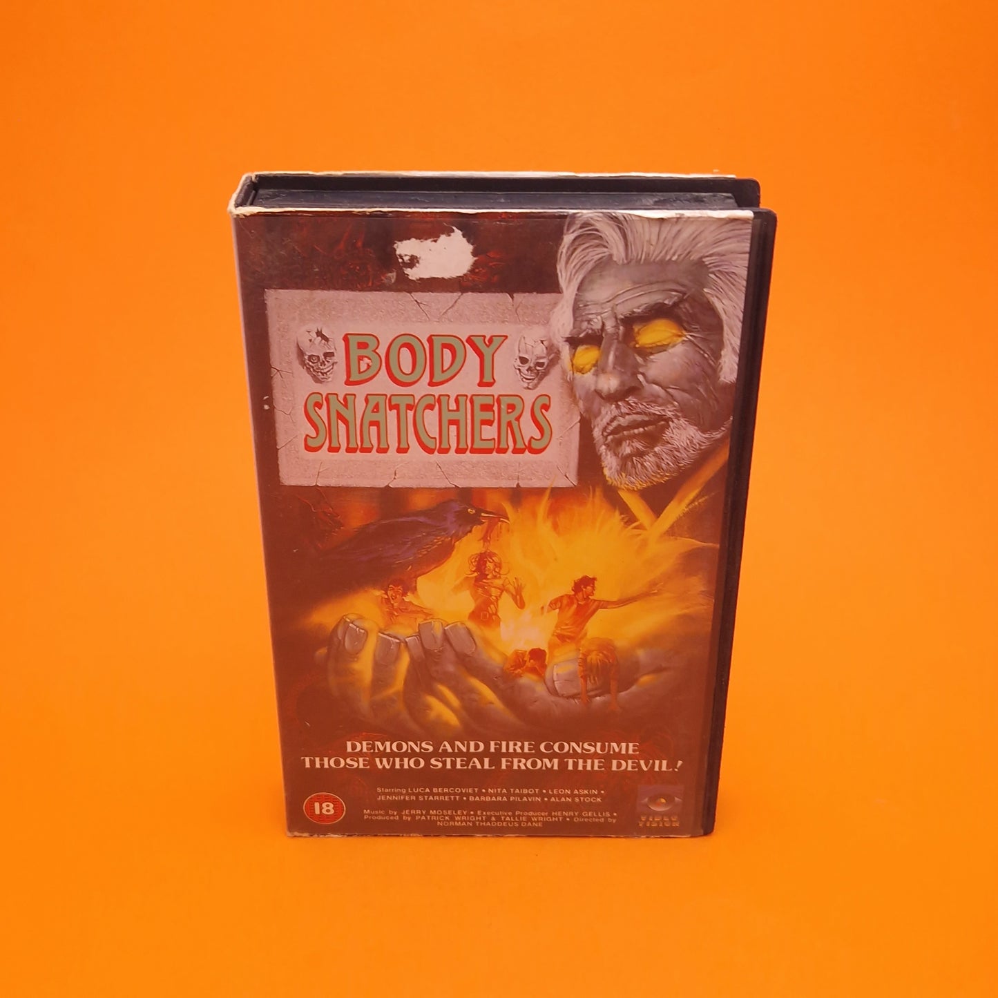 VHS Video ☆ BODY SNATCHERS ☆ 80s Big Box Ex Rental Vintage 18 cert