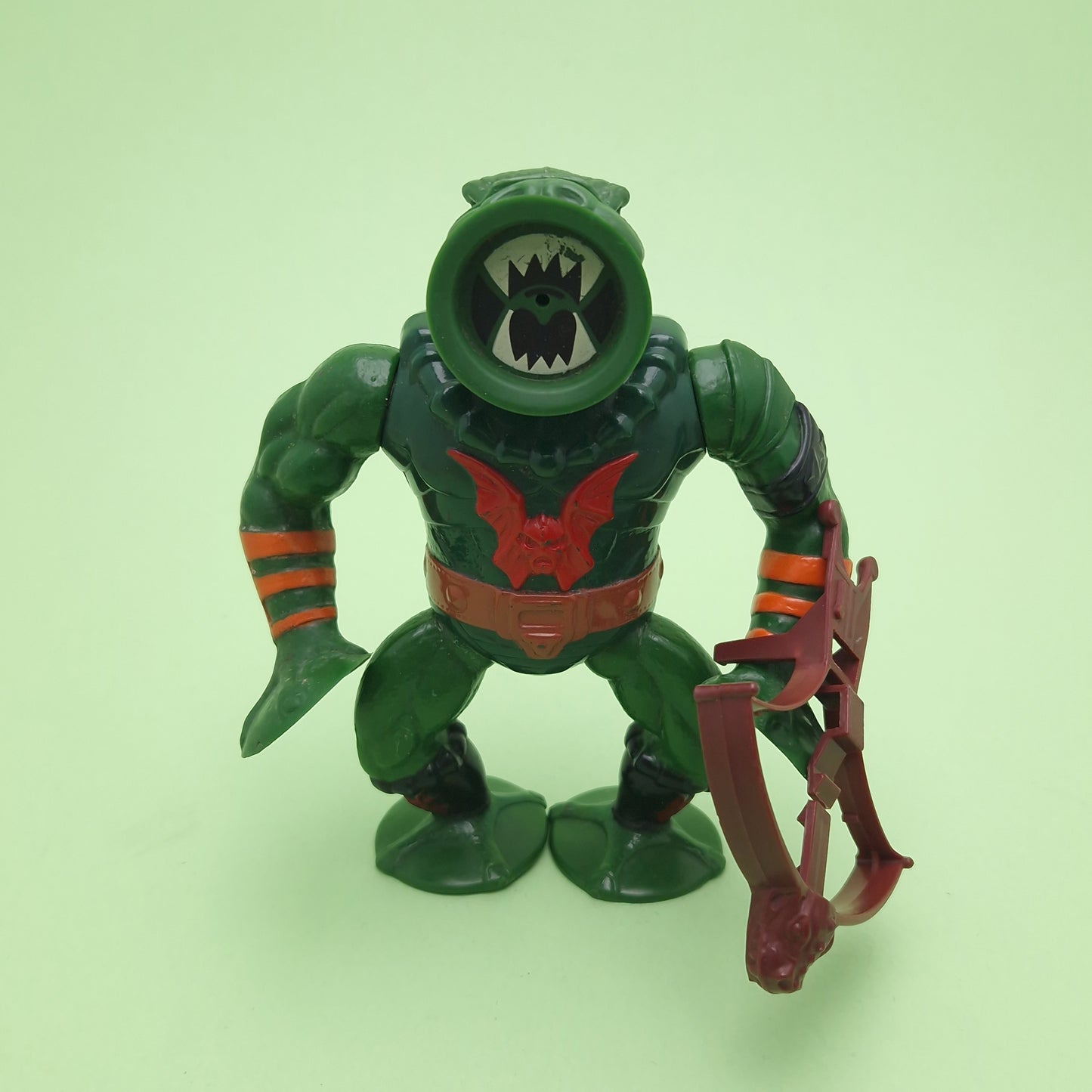 MASTERS OF THE UNIVERSE ☆ LEECH CROWSBOW Vintage Figure ☆ MOTU Loose 80s Mattel Original