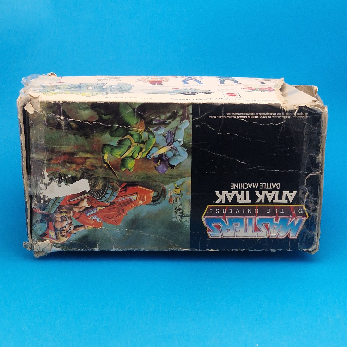 MASTERS OF THE UNIVERSE ☆ ATTAK TRAK Vintage Figure Vehicle ☆ MOTU 80s Mattel Boxed