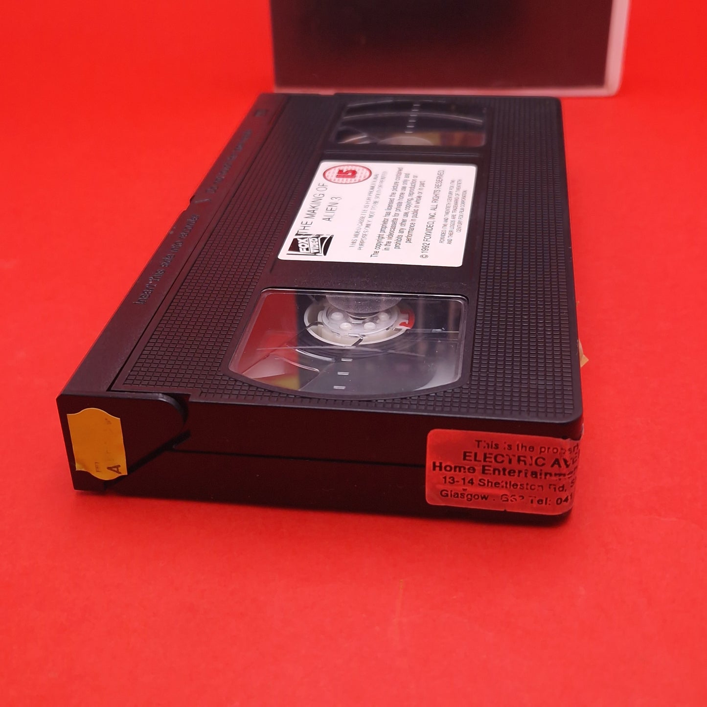 VHS Video ☆ THE MAKING OF ALIEN 3☆ 90s Big Box Ex Rental Horror 15 Vintage