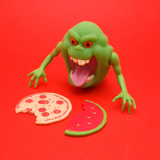 GHOSTBUSTERS ☆ GREEN GHOST SLIMER Food Vintage Figure ☆ Loose 80s Kenner Original