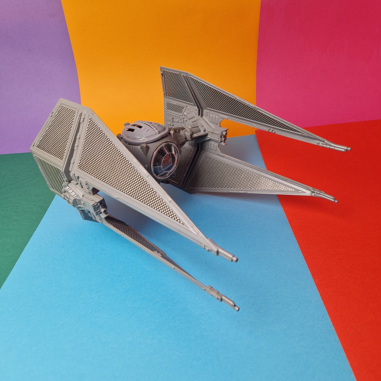 STAR WARS ☆ TIE INTERCEPTOR SHIP Vintage Action Figure Vehicle ☆ Original 80s Box ROTJ