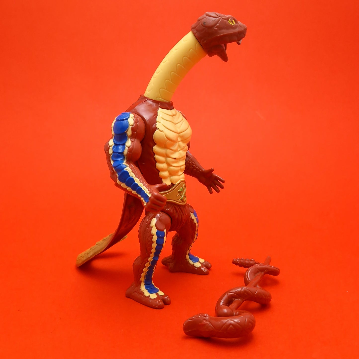 MASTERS OF THE UNIVERSE ☆ RATTLER Complete Vintage Figure ☆ MOTU Loose 80s Mattel Original