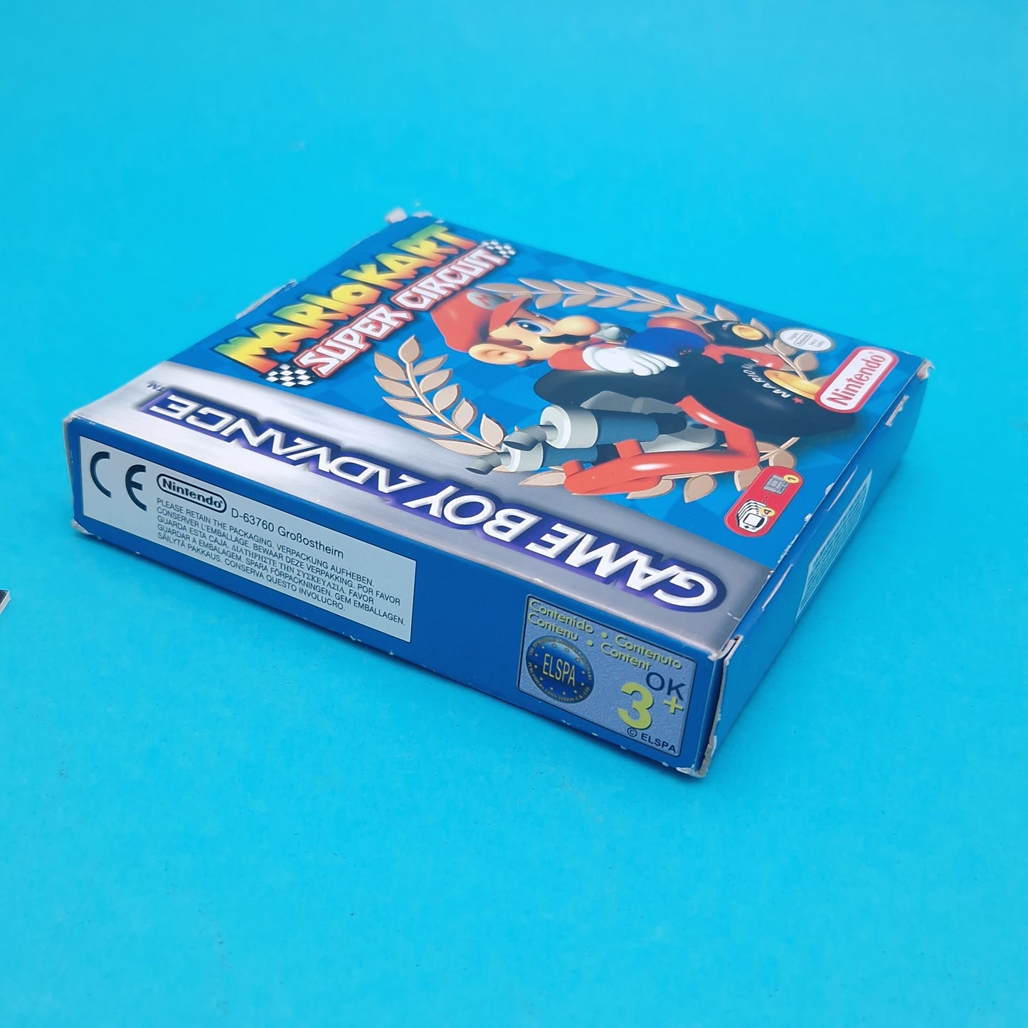 NINTENDO GAMEBOY ADVANCE ☆ MARIO KART SUPER CIRCUIT ☆ Box & Manual only Vintage Retro Game