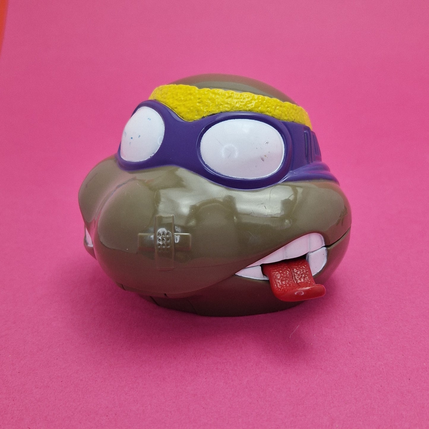 TEENAGE MUTANT NINJA TURTLES ☆ Donatello's Basketball Playset Figure Vintage ☆ Loose Turtle Top