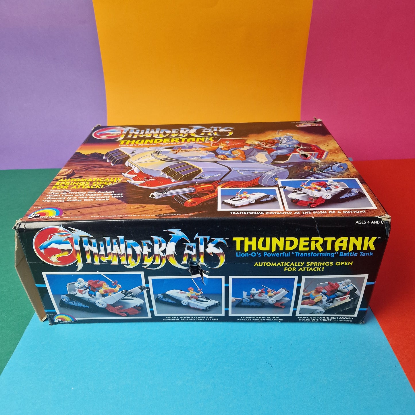 THUNDERCATS ☆ THUNDERTANK Boxed Action Figure ☆ Vintage LJN Original 80s Loose