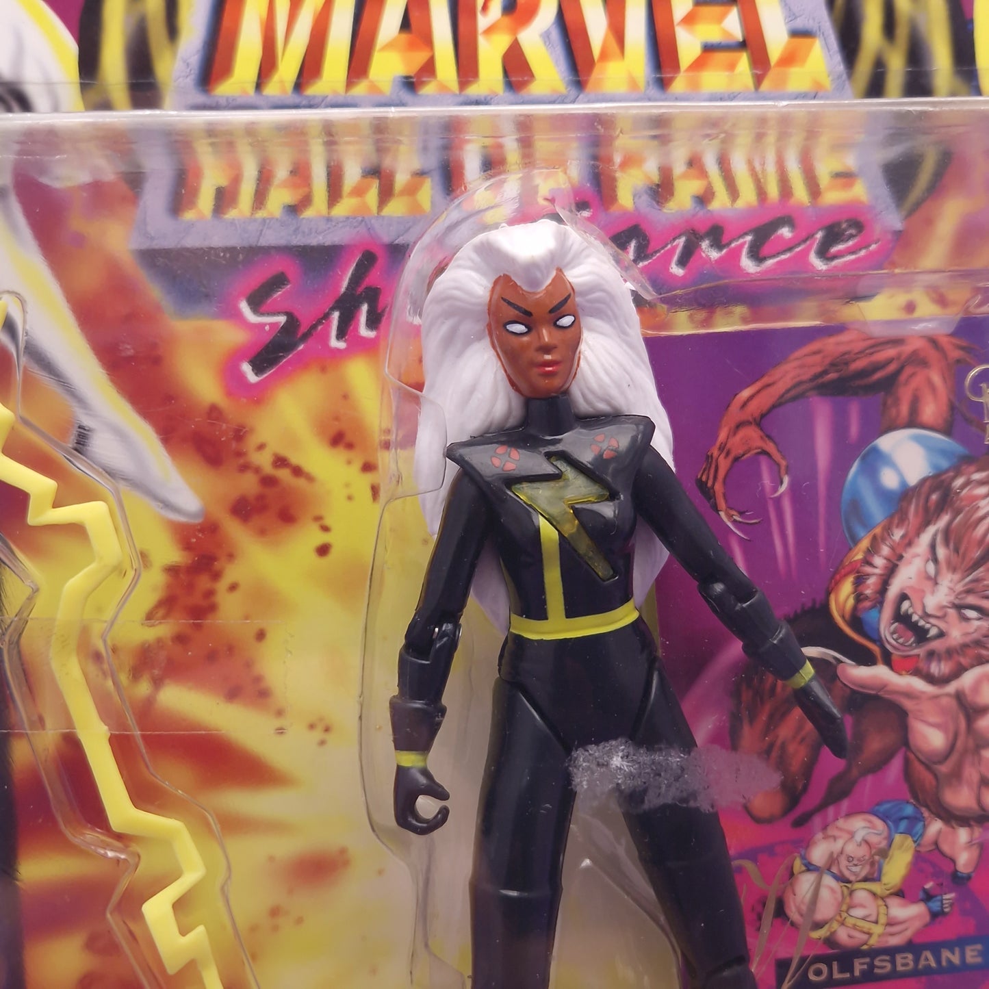 HALL OF FAME X-MEN ☆ STORM MARVEL Figure ☆ Vintage MOC Sealed Carded Toybiz 90s