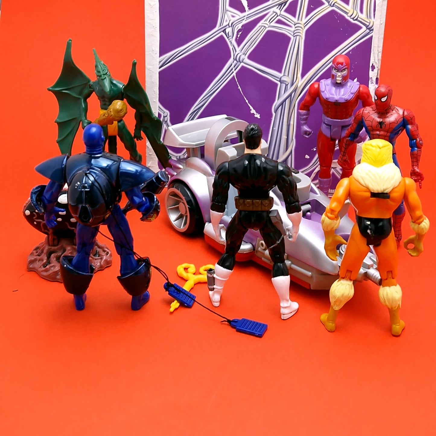 MARVEL ☆ X-MEN & SUPER HEROES BUNDLE Action Figure Joblot ☆ Vintage Toybiz Original Loose 90s