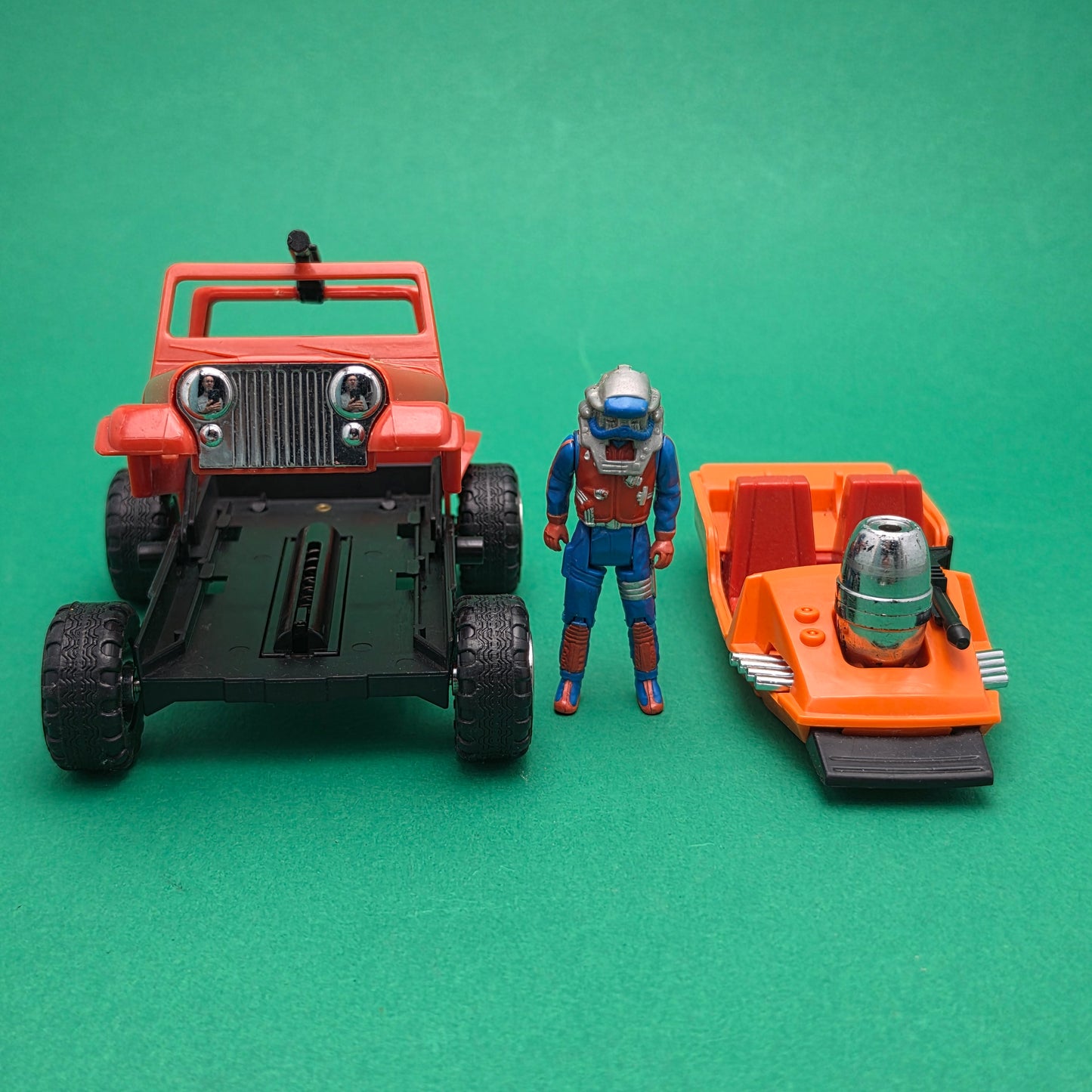 M.A.S.K ☆ GATOR DUSTY HAYES Complete Vintage Figure Vehicle ☆ MASK Kenner 80s