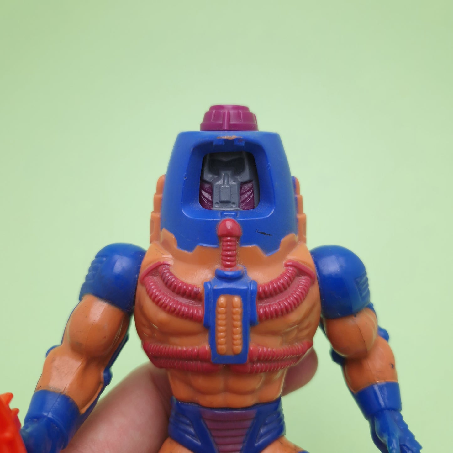 MASTERS OF THE UNIVERSE ☆ MAN-E-FACES Vintage Figure ☆ MOTU Loose 80s Mattel