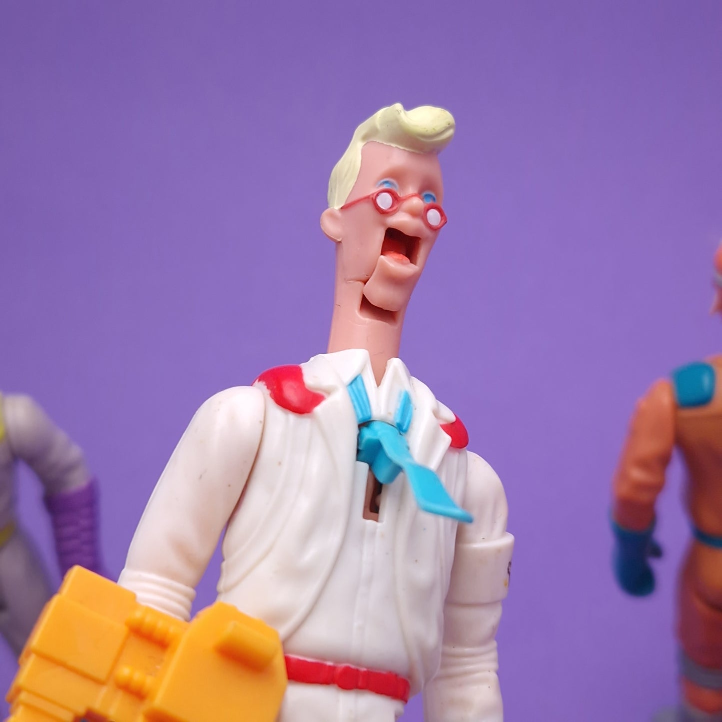 GHOSTBUSTERS ☆ FRIGHT FEATURES SET OF 5 Vintage Figure ☆ COMPLETE 80s Kenner