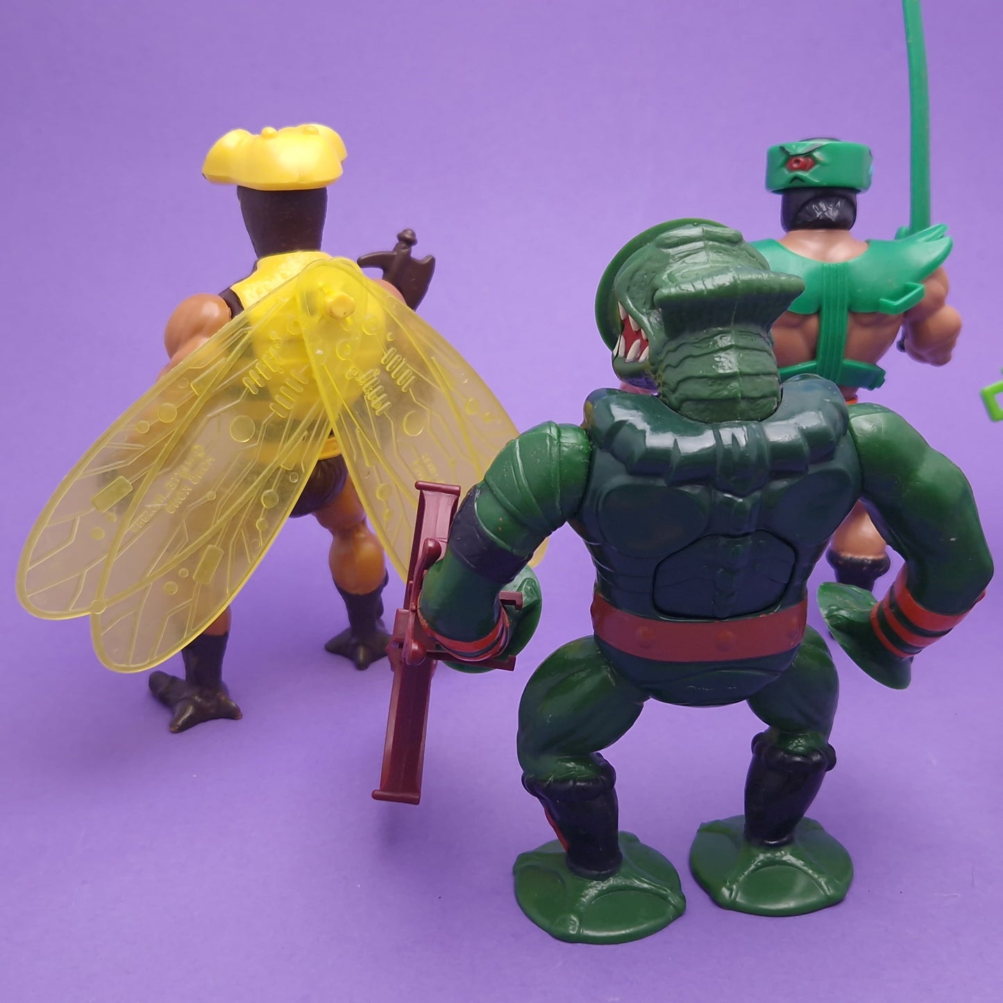 MASTERS OF THE UNIVERSE ☆ 5x Bundle TRAP JAW BUZZ OFF CLAWFUL LEECH TRI-KLOPS Vintage Figure ☆ MOTU Loose 80s Mattel