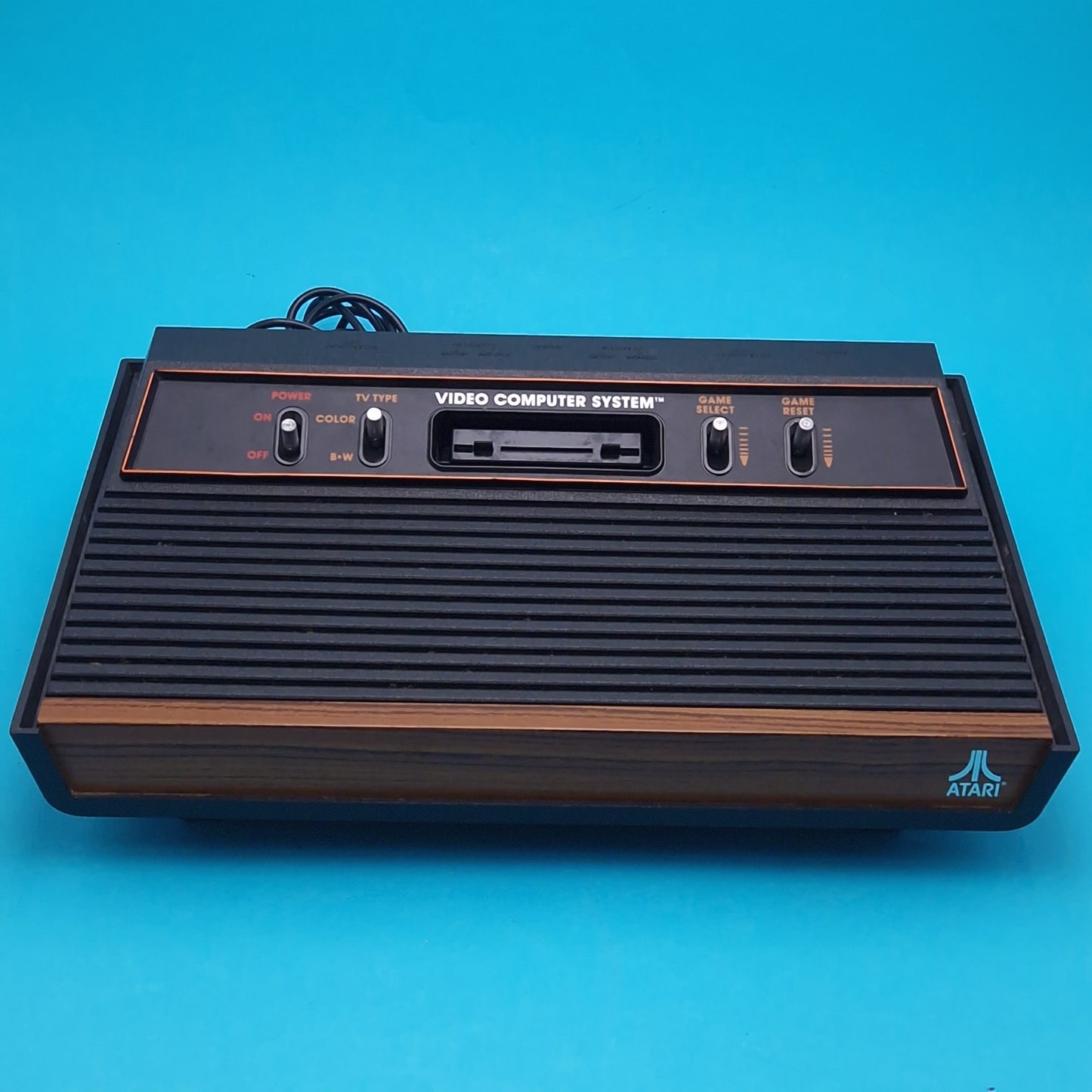 ATARI 2600 ☆ 4 SWITCH WOODGRAIN CONSOLE & CONTROLLERS ☆ Retro Games Bundle