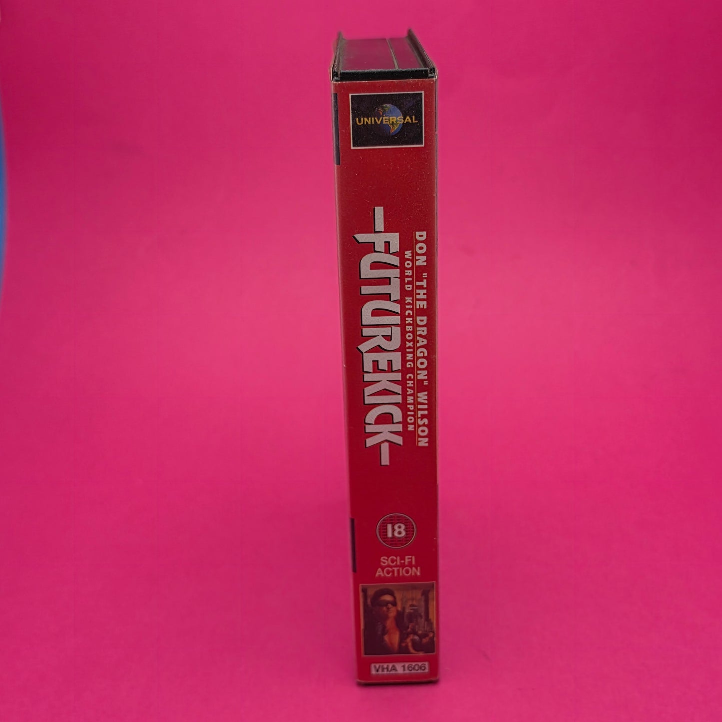 VHS Video ☆ FUTUREKICK ☆ 18 Cert Vintage Ex Rental Big Box 1991 DON WILSON