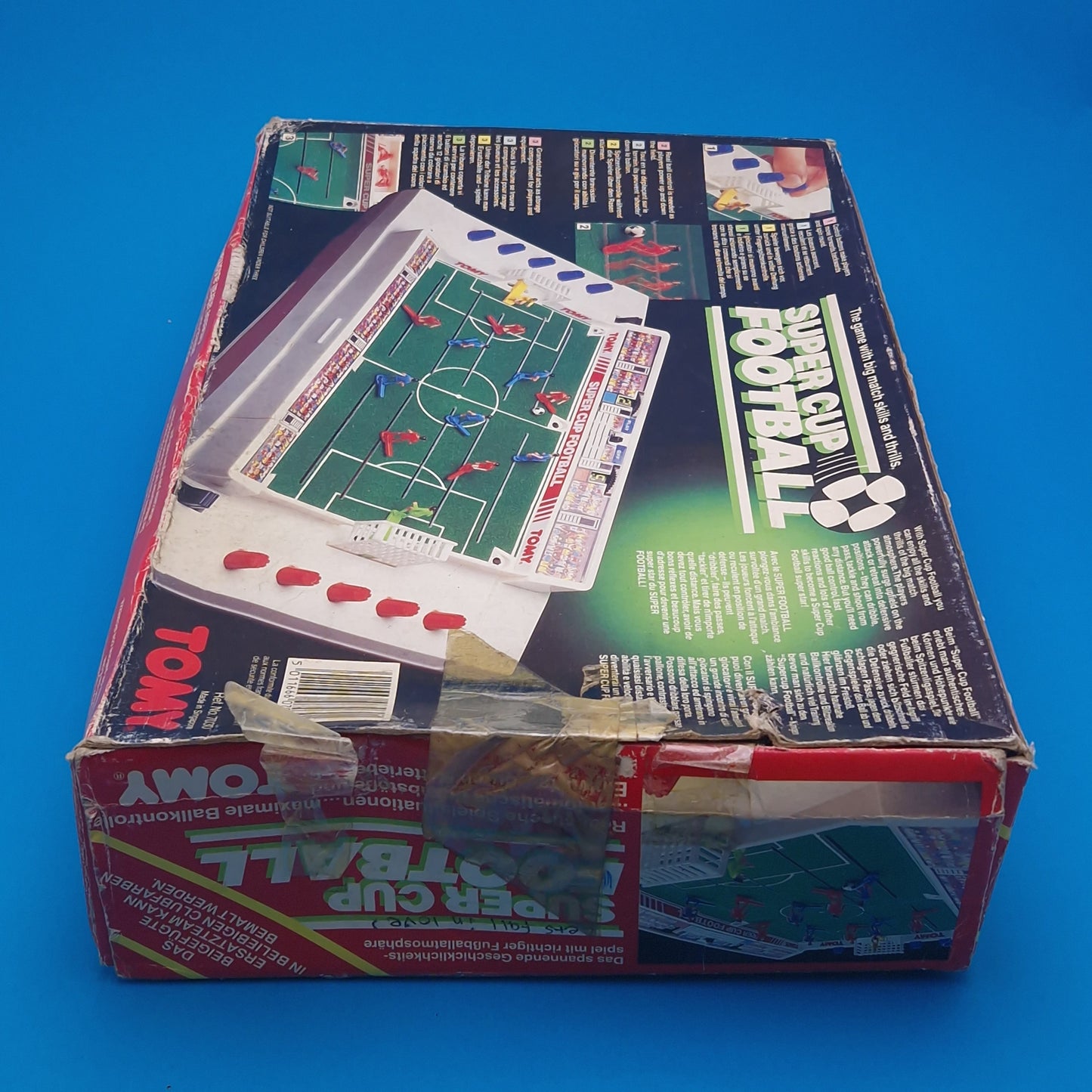 TOMY ☆ SUPER CUP FOOTBALL Electronic Game Playset ☆ Game 80s Original Working