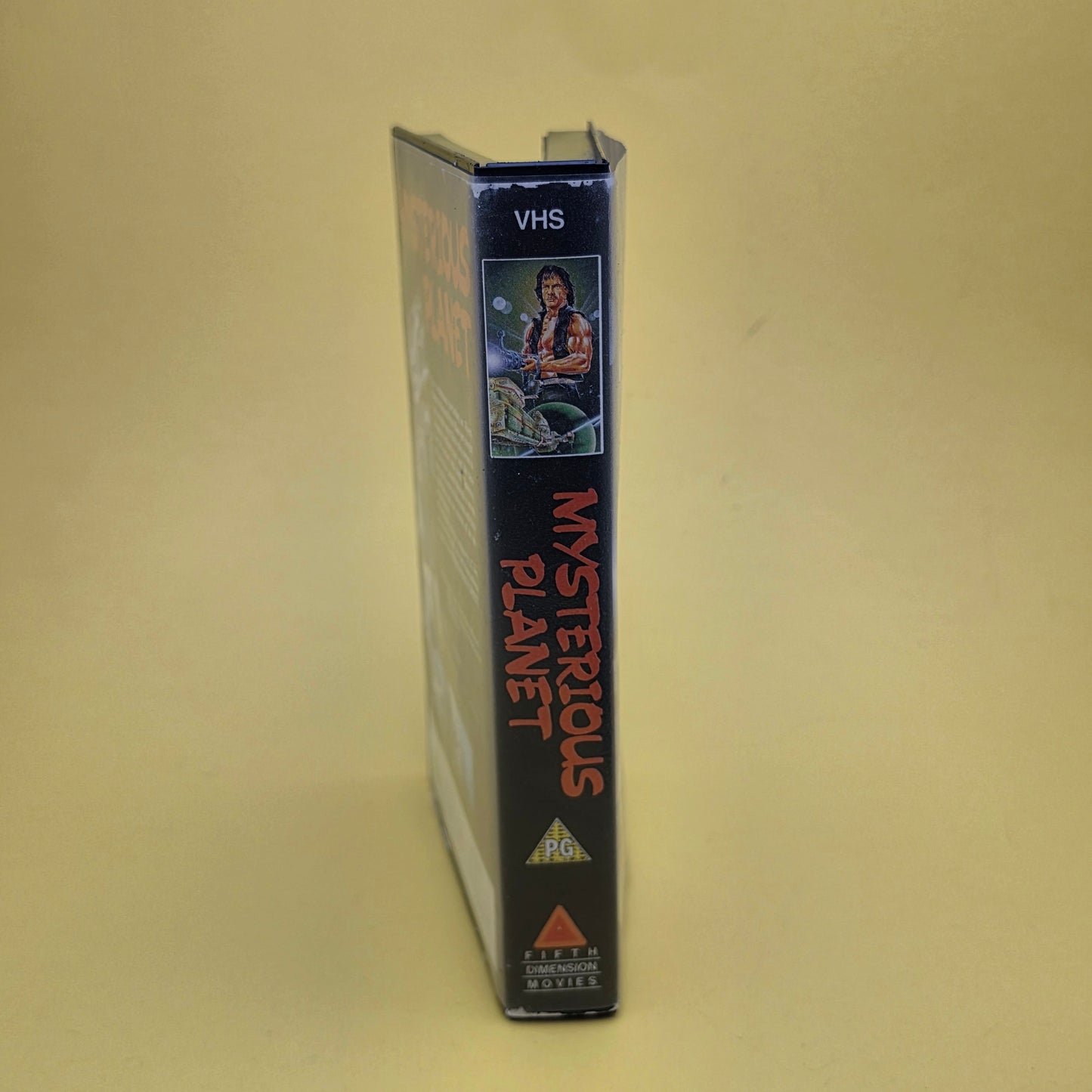 VHS Video ☆ MYSTERIOUS PLANET FITH DIMENSION ☆ PG Cert Big Box Ex Rental Vintage