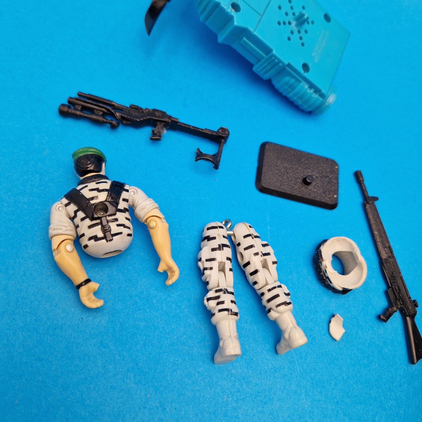 G.I.JOE ☆ Super Sonic Fighters LT. FALCON Complete Vintage Action Figure ☆ Force Hasbro 1992