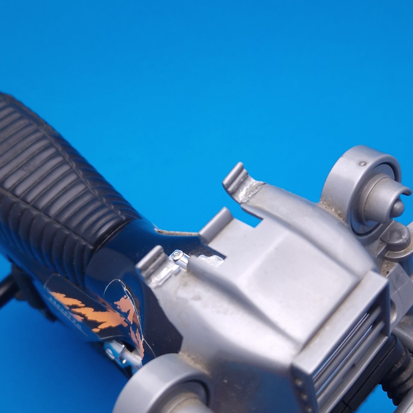 ACTION MAN ☆ STREET COMBAT & TURBOLANCE Motorbike Figure ☆ Vintage HASBRO 90's Loose