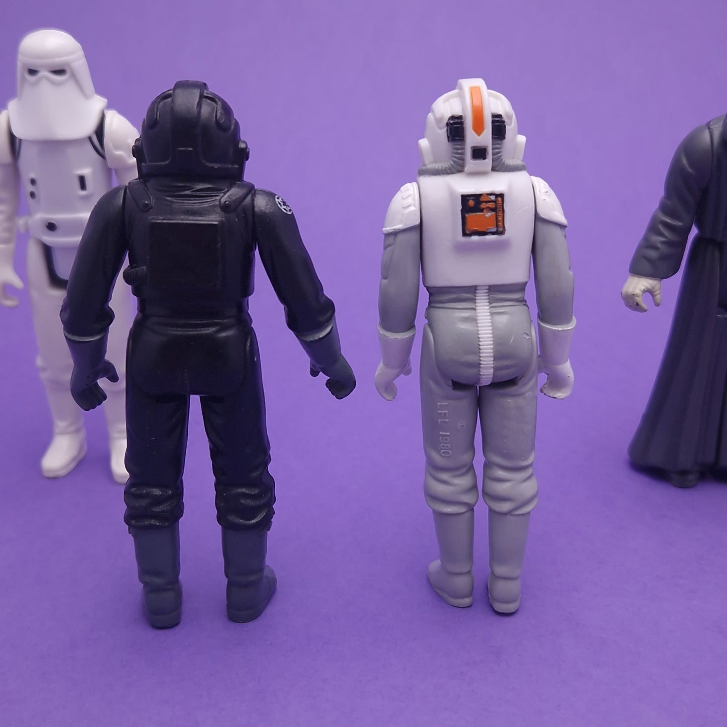 STAR WARS VINTAGE ☆ 5x BUNDLE TIE PILOT AT-AT EMPEROR SNOW TROOPER Figures ☆ Kenner 80s
