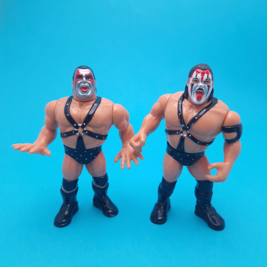 WWF HASBRO DEMOLITION SMASH AX Vintage Wrestling Figure ☆ 90s Series 1
