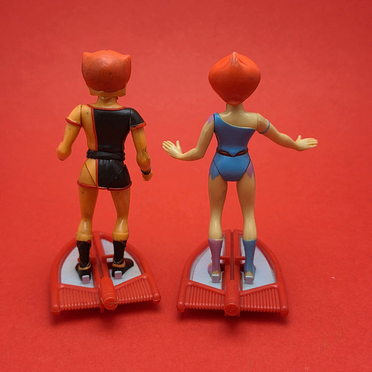 THUNDERCATS ☆ WILYKAT & WILYKAT Boards Figure ☆ Vintage LJN Complete 80s
