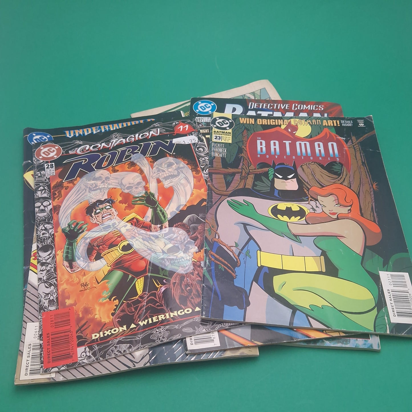 BATMAN☆ Adventures Robin Action Comics Bundle x9 90s DC Joker ☆ Loose Original