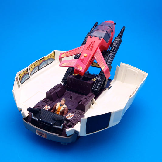 M.A.S.K ☆ SLINGSHOT ACE RIKER Near Complete Vintage Figure Vehicle ☆ MASK Kenner 80s Loose
