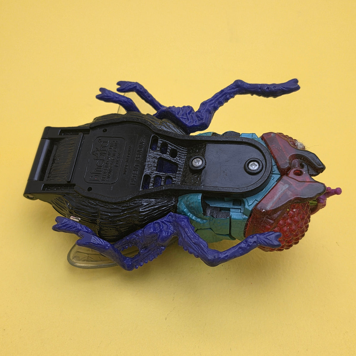 MIGHTY MAX ☆ SQUISHES THE FLY Doom Zones Vintage Figure Playset ☆ Complete