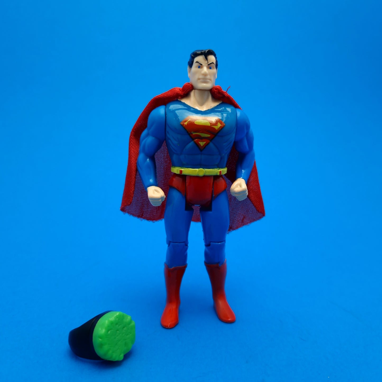 DC SUPERHEROES ☆ SUPERMAN GREEN LANTERN FLASH Figure ☆ Vintage Original 80s Toybiz