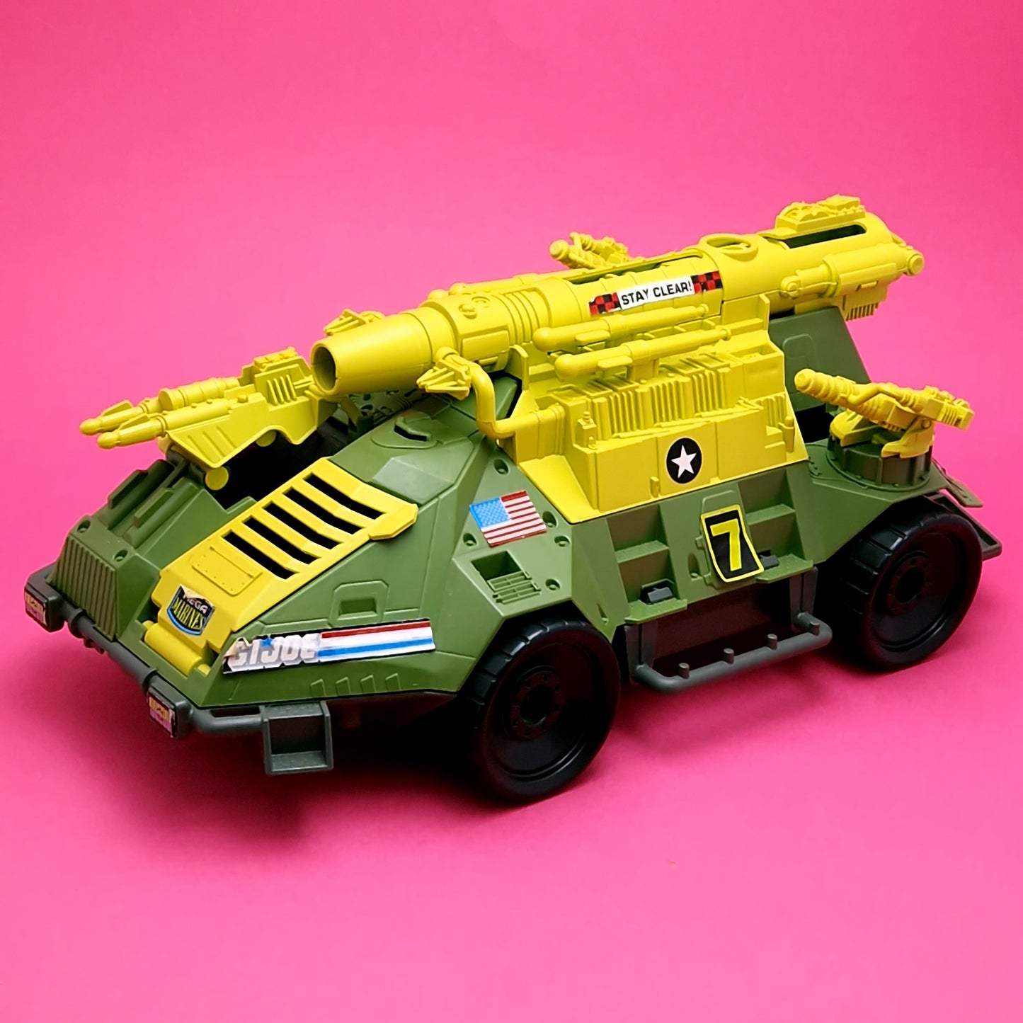 G.I JOE ☆ MONSTER BLASTER A.P.C. Vehicle Tank for Figures ☆ Action Force Hasbro 1993