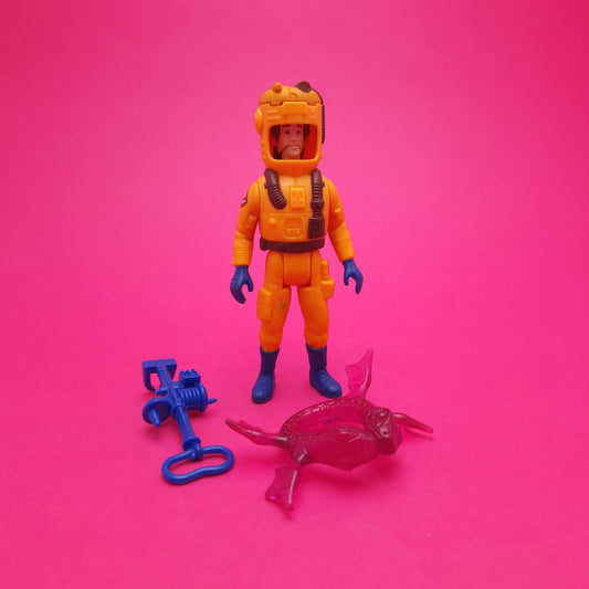 GHOSTBUSTERS ☆ PETER VENKMAN SUPER FRIGHT FEATURES Vintage Figure ☆ Loose 80s Kenner