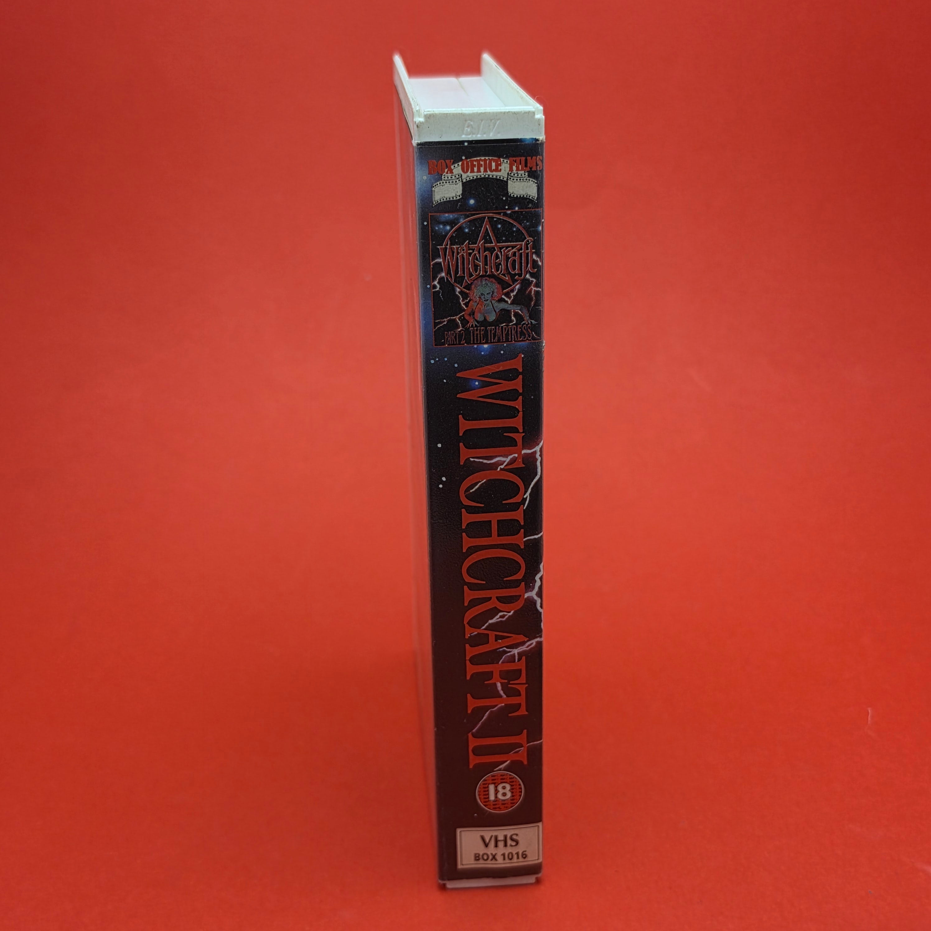 VHS Video ☆ WITCHCRAFT PART 2 THE TEMPTRESS 1989 ☆ 18 Cert