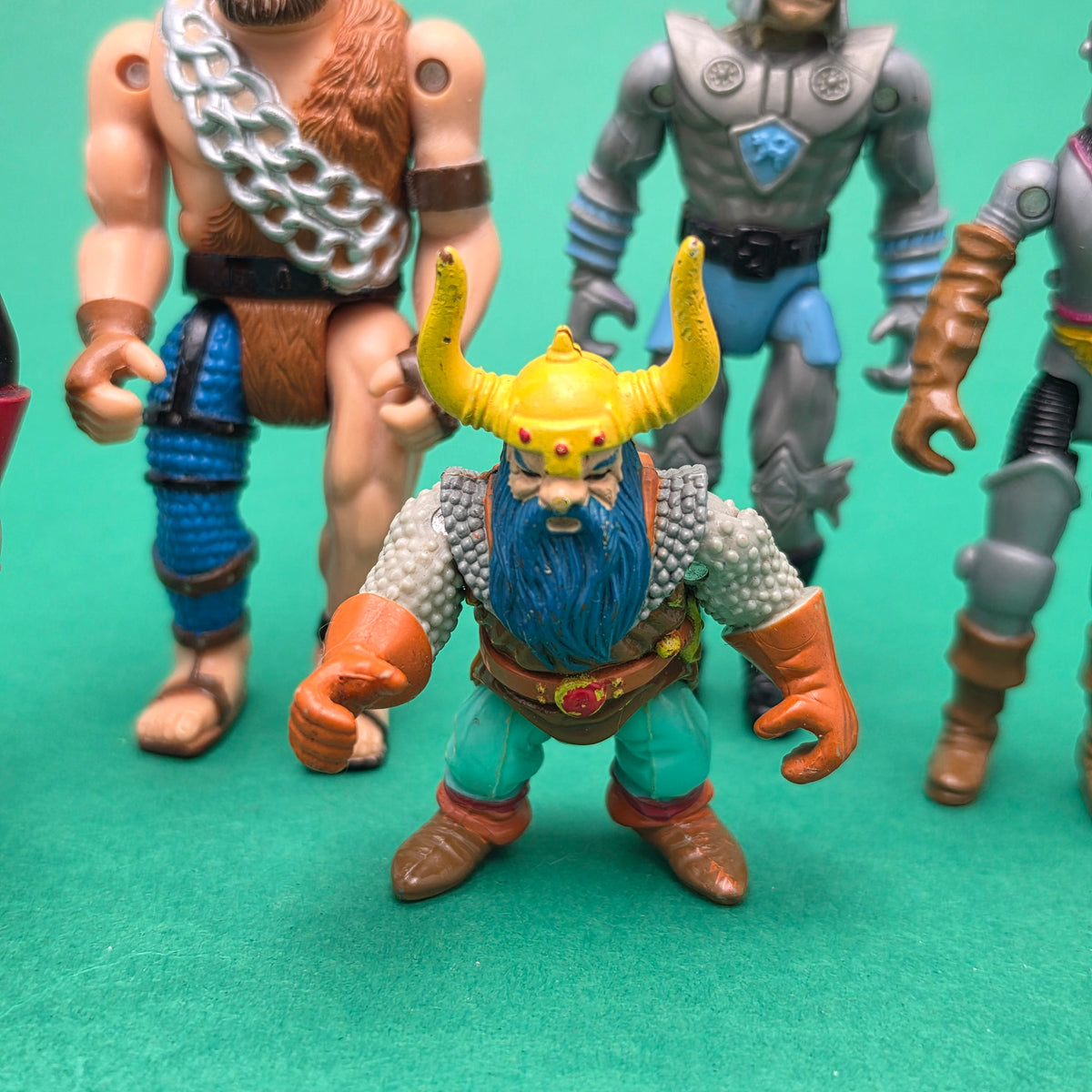 ADVANCED DUNGEONS & DRAGONS ☆ ZARAK STRONGHEART ZORGAR DEETH ELKHORN Figure ☆ DnD Vintage LJN 80s