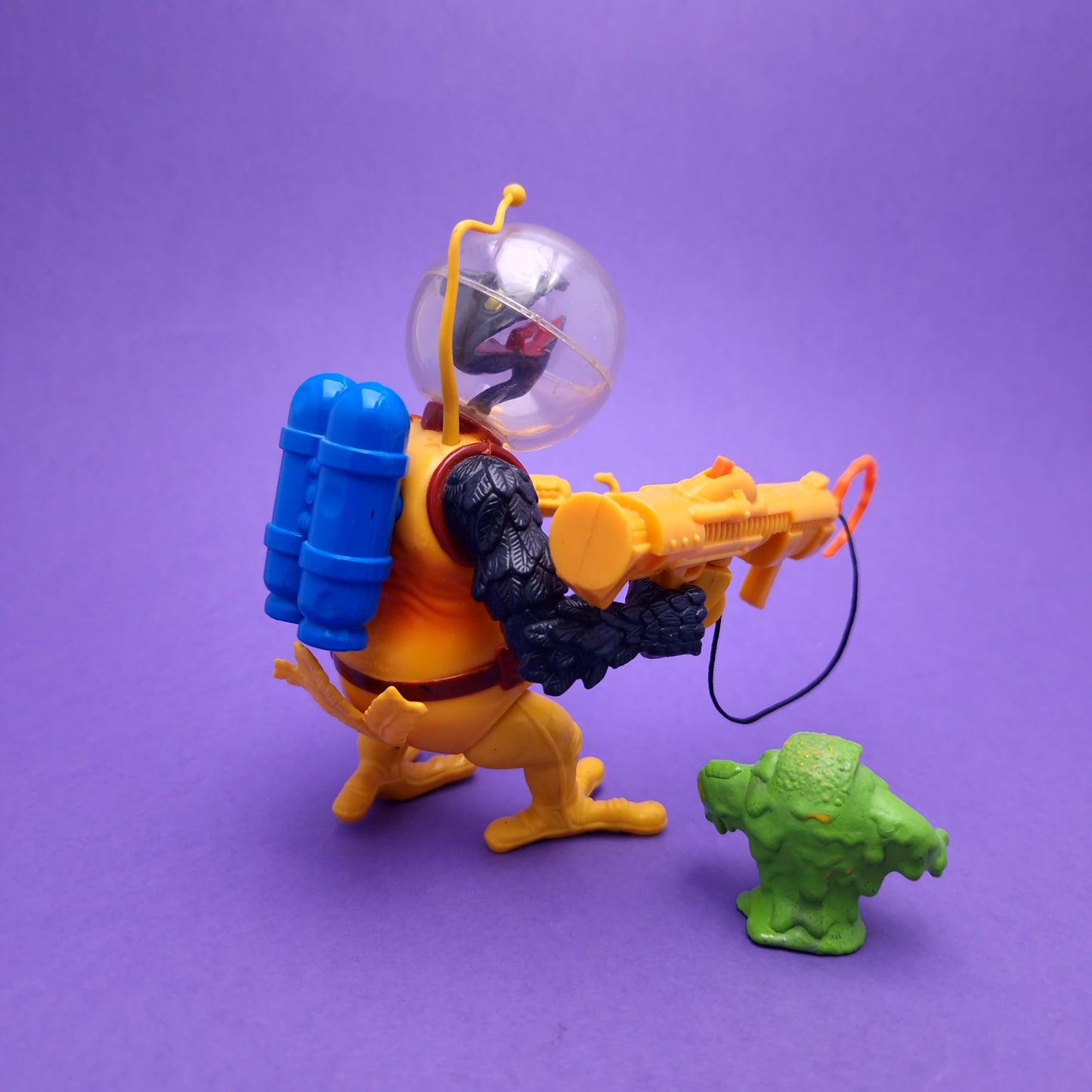 EARTHWORM JIM ☆ PSY-CROW Vintage Action Figure ☆ Loose Playmates
