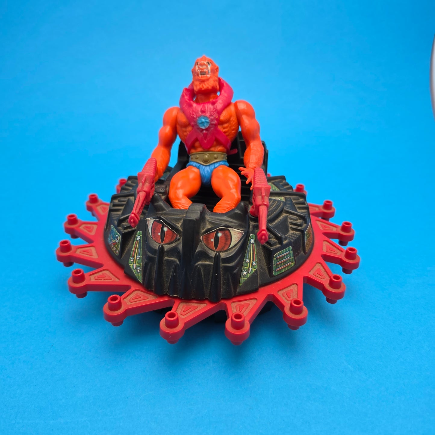 MASTERS OF THE UNIVERSE ☆ ROTON BEASTMAN Vintage Figure Vehicle ☆ MOTU 80s Mattel