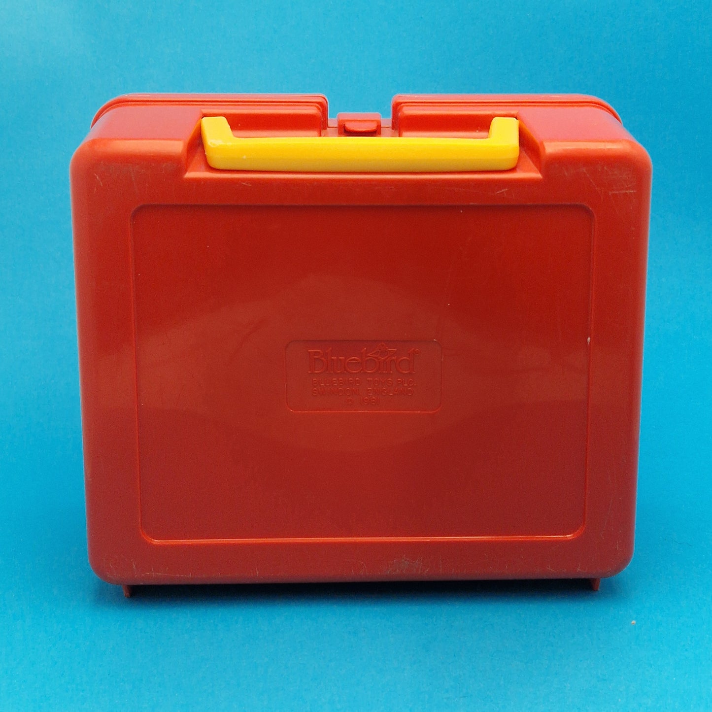 M.A.S.K ☆ LUNCH BOX & THERMOS FLASK Grey/Red ☆ UNUSED Bluebird Vintage 80s Loose