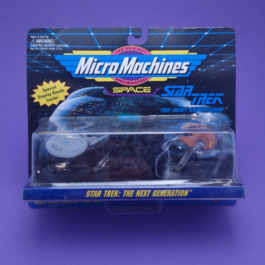 MICRO MACHINES ☆ STAR TREK THE NEXT GENERATION SERIES 4 ☆ Sealed Carded GALOOB